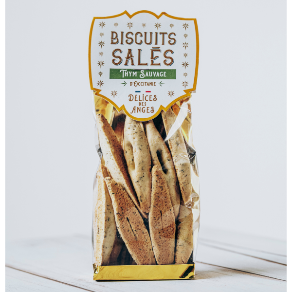 Navettes salées au thym sauvage – Biscuit provençal aux herbes