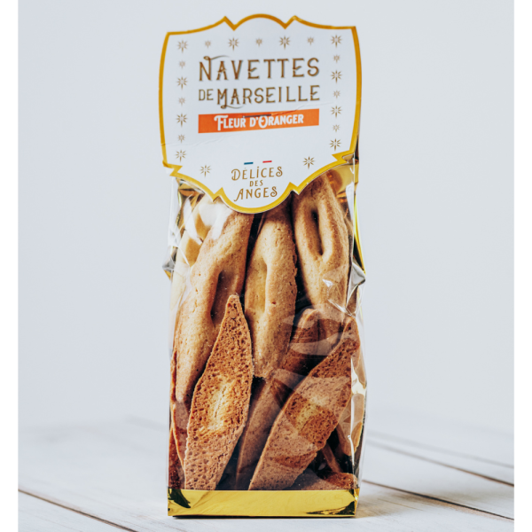 Navettes à la fleur d’oranger – Biscuits artisanaux au beurre