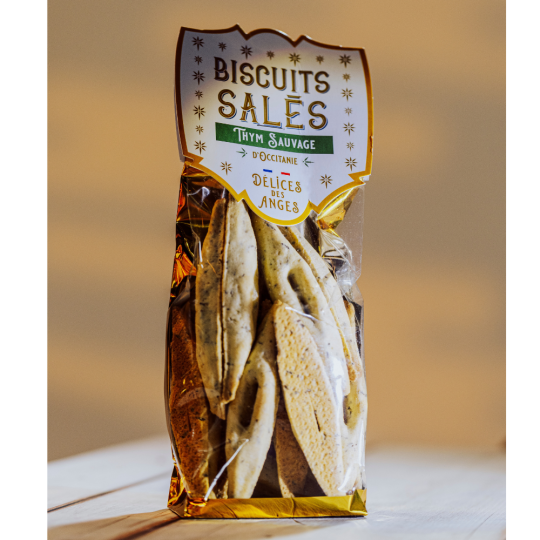 Navettes salées au thym sauvage – Biscuit provençal aux herbes