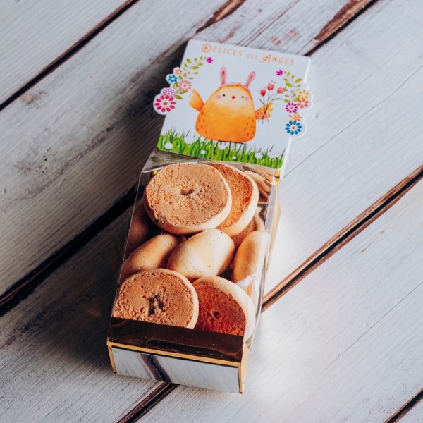 Sachet de petits biscuits au beurre fourrés à l'abricot d'Occitanie Fabriqué en Occitanie