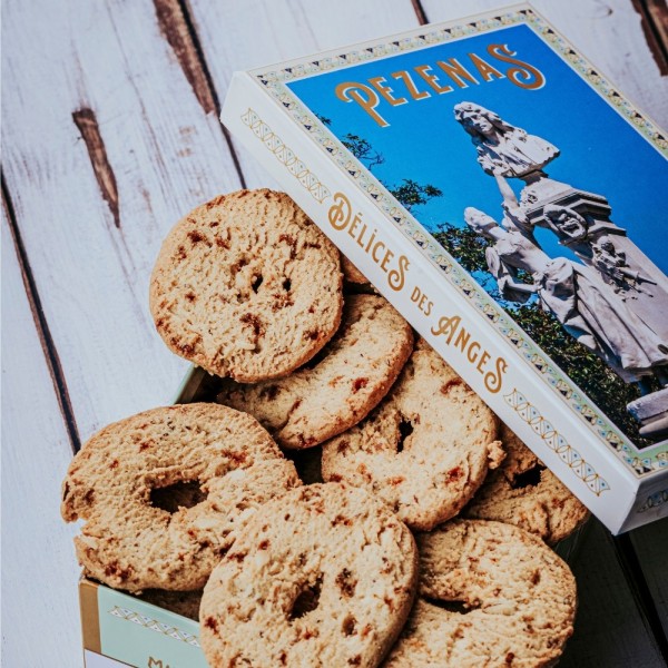 Boîte Palets amandes caramel sel - Pézenas