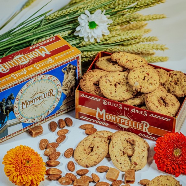 Boîte Palets amandes caramel sel - Montpellier